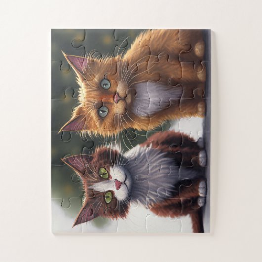 Cute Cats Legpuzzel (Verticaal)