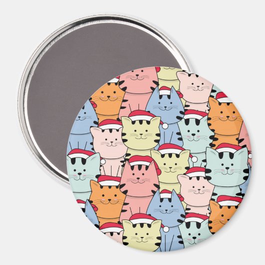 Cute Cats Magneet (Voorkant / Achterkant)