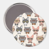 Cute Cats Magneet (Voorkant / Achterkant)