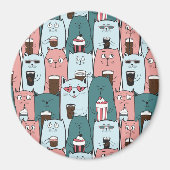 Cute Cats Magneet (Voorkant)