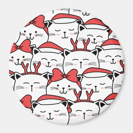 Cute Cats Magneet (Voorkant)