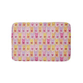 Cute Cats met liefhebbende harten Badmat (Voorkant)