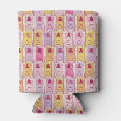 Cute Cats met liefhebbende harten Blikjeskoeler (Achterkant)