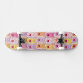 Cute Cats met liefhebbende harten Skateboard (Horizontaal)