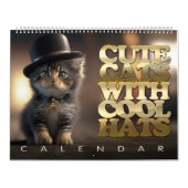 Cute Cats met Pet Calendar Kalender (Hoes)