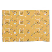 Cute Cats Modern Patroon Kussensloop (Voorkant-Rechts)