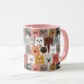 Cute Cats Mok (Voorkant rechts)