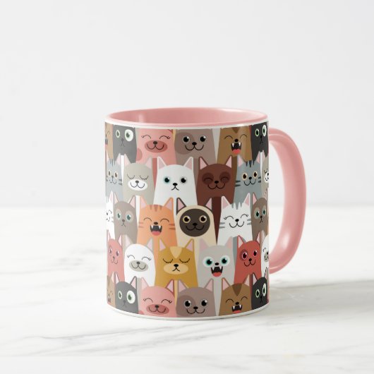 Cute Cats Mok (Voorkant rechts)