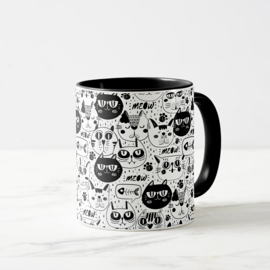 Cute Cats Mok (Voorkant rechts)