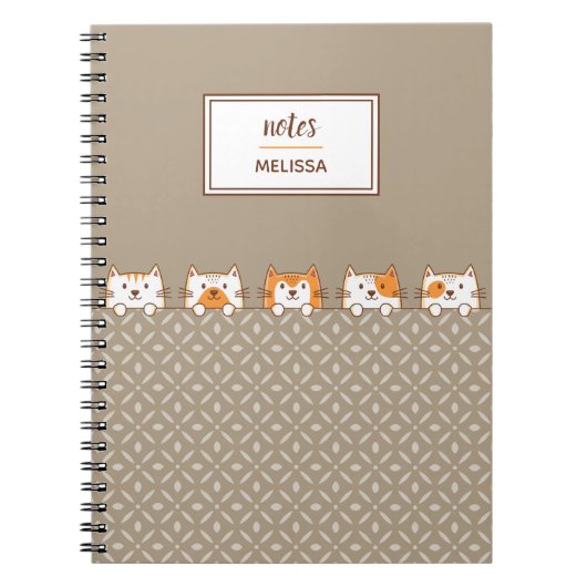Cute Cats Notitieboek (Voorkant)