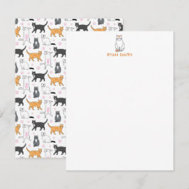 Cute Cats Notitiekaartje