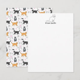 Cute Cats Notitiekaartje