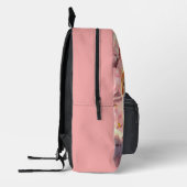 Cute Cats on the Cherry Blossom Tree Bedrukte Rugzak (Links)