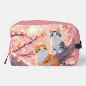Cute Cats on the Cherry Blossom Tree Toilettasje (Achterkant)