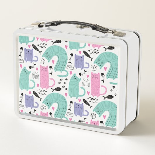 Cute Cats Pattern (Achterkant)