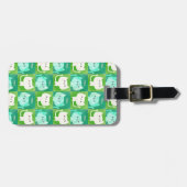 Cute Cats Pattern Bagagelabel (Voorkant horizontaal)