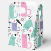 Cute Cats Pattern Bedankdoosjes (Geopend)