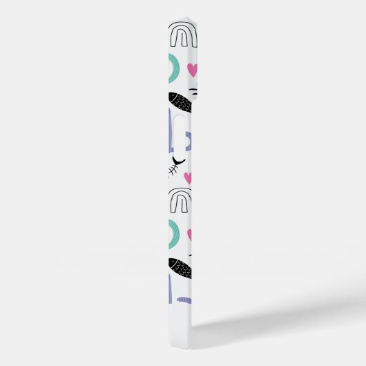 Cute Cats Pattern Case-Mate iPhone Case (Achterkant / Rechts)