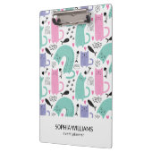 Cute Cats Pattern Klembord (Links)