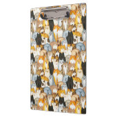 Cute Cats Pattern Klembord (Links)