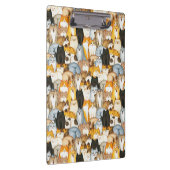 Cute Cats Pattern Klembord (Rechts)