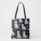 Cute Cats Pattern Tote Bag (Voorkant)