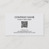 Cute Cats Pattern Visitekaartje (Achterkant)