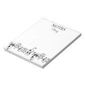 Cute Cats Personalized Notepad Notitieblok (Linkerzijde)