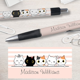 Cute Cats Persoonlijk Pen