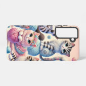 Cute Cats Samsung Galaxy Hoesje (Achterkant horizontaal)
