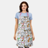 Cute Cats Schort (Gedragen)