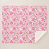 Cute Cats Sherpa Blanket Deken (Voorkant (horizontaal))