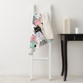 Cute Cats Sherpa Blanket Deken (In situ)