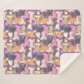 Cute Cats Sherpa Blanket Sherpa Deken (Voorkant (horizontaal))