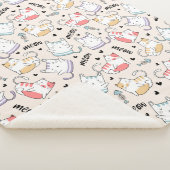 Cute Cats Sherpa Deken (3/4)