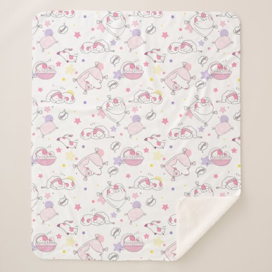 Cute Cats Sherpa Deken (Voorkant)