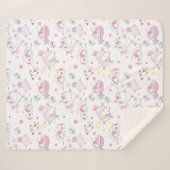 Cute Cats Sherpa Deken (Voorkant (horizontaal))