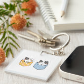 Cute Cats Sleutelhanger (Voorkant Rechts)