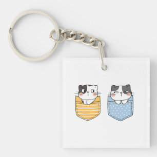 Cute Cats Sleutelhanger