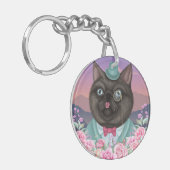 Cute Cats Sleutelhanger (Voorkant Links)