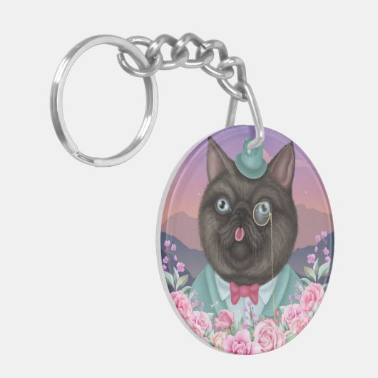 Cute Cats Sleutelhanger (Voorkant Links)