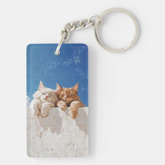 Cute Cats Sleutelhanger (achterkant)