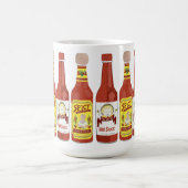 Cute Cats Spicy Hot Sauce illustratie Koffiemok (Center)