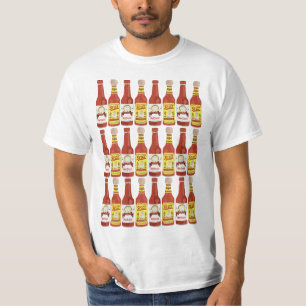 Cute Cats Spicy Hot Sauce illustratie T-shirt