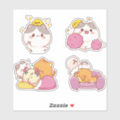 Cute Cats Sticker (Vel)