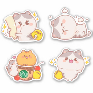 Cute Cats Sticker