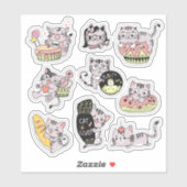 Cute Cats Sticker (Vel)