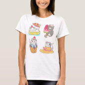 Cute Cats T-Shirt (Voorkant)