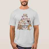 Cute Cats T-shirt (Voorkant)