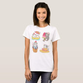 Cute Cats T-shirt (Voorkant volledig)